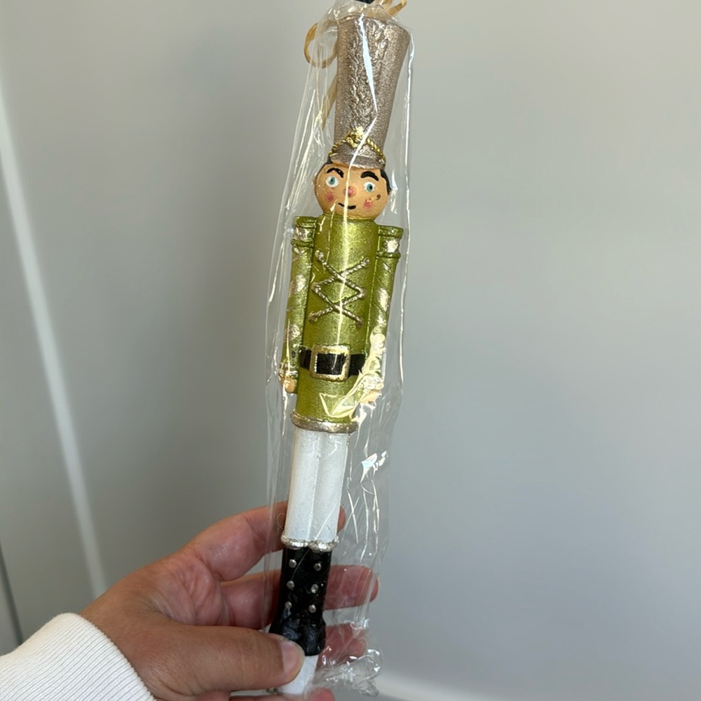 Brand new nutcracker candle
